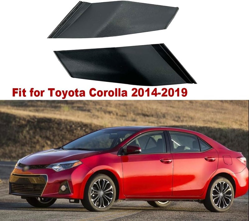 LFONEIBGG For Toyota Corolla 2014-2019 Front LH and RH Cowl Extension Trim Windshield Wiper side Corner Panel Fender Cover - Image 2
